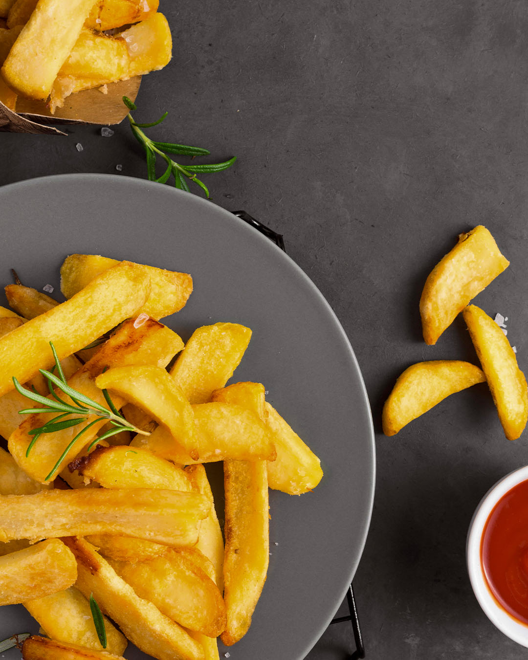 POMMES FRITES PIKANT