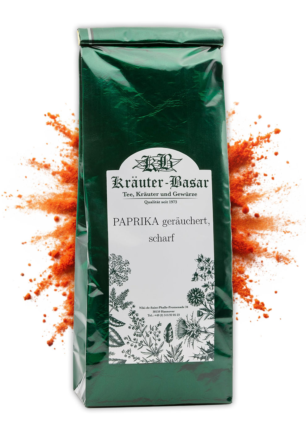 PAPRIKA geräuchert, scharf