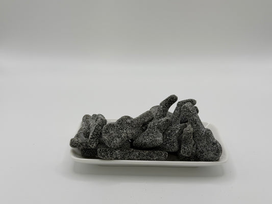 Scharfe Lakritz-Gitarren